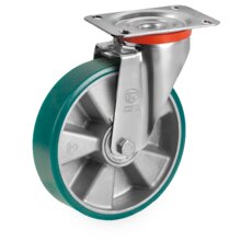 TR-62BS-NL-M-Ruedas con soportes para cargas ligeras y soportes para cargas medias